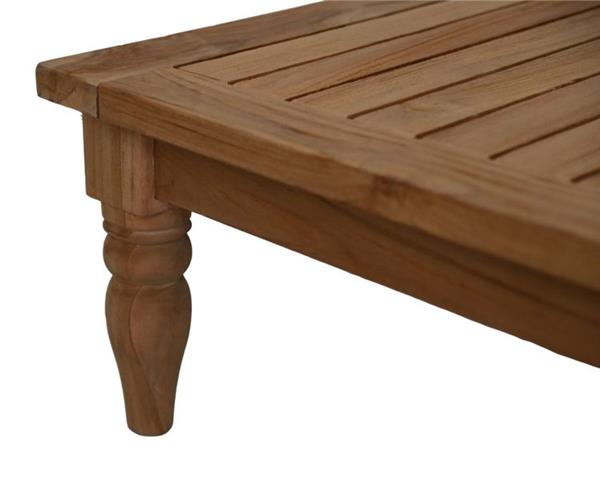 Grote foto salontafel bahama naturel teak huis en inrichting eettafels