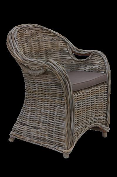 Grote foto stoel parma 65x65x87 koboo grijs mocca rotan huis en inrichting eettafels