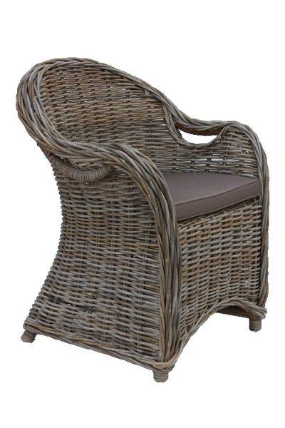 Grote foto stoel parma 65x65x87 koboo grijs mocca rotan huis en inrichting eettafels
