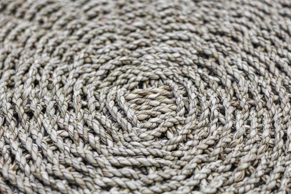 Grote foto vloerkleed myles 120 naturel raffia zeegras huis en inrichting eettafels