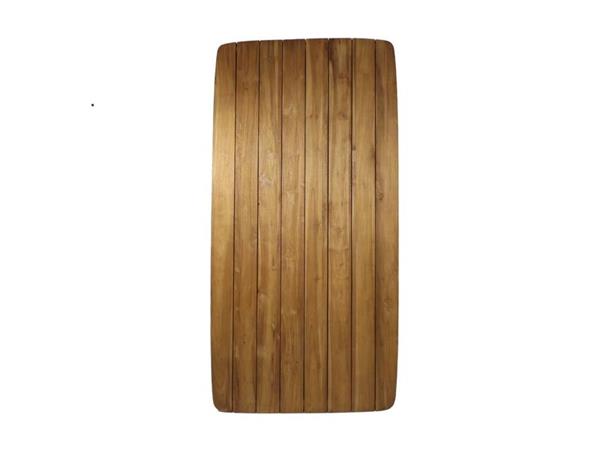 Grote foto tuin tafelblad danish 180x100x3 naturel oud teakhout huis en inrichting eettafels