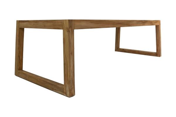 Grote foto tuintafel nw aruba 260 cm rechthoek naturel teak vraag naar levertijd huis en inrichting eettafels
