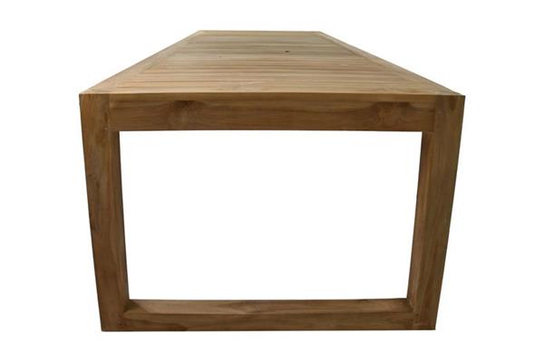 Grote foto tuintafel nw aruba 260 cm rechthoek naturel teak vraag naar levertijd huis en inrichting eettafels