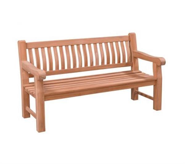 Grote foto tuinbankje patrick bench fat teakhout 166 cm huis en inrichting eettafels