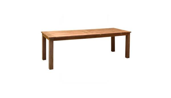 Grote foto tuintafel evoy 180x90x78 cm teakhout huis en inrichting eettafels