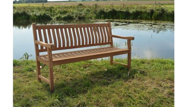 Grote foto tuinbankje bench patrick teakhout 180 cm huis en inrichting eettafels