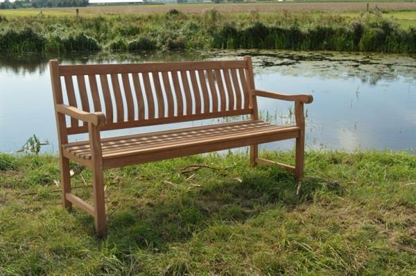 Grote foto tuinbankje bench patrick teakhout 180 cm huis en inrichting eettafels