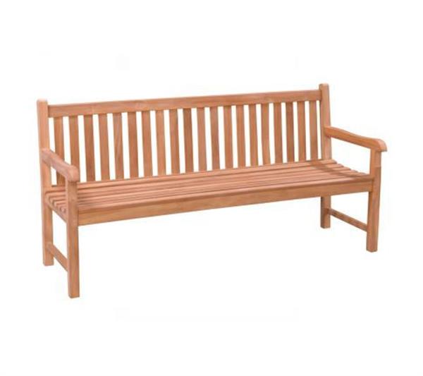 Grote foto tuinbankje bench bison teakhout 180 cm huis en inrichting eettafels