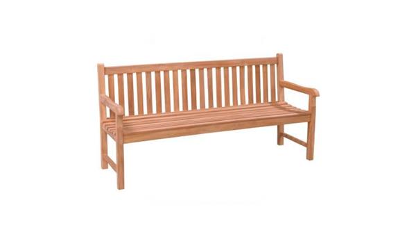 Grote foto tuinbankje bench bison teakhout 180 cm huis en inrichting eettafels