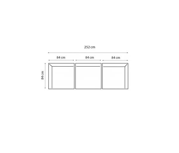 Grote foto tuin 3 zits loungeset aruba incl. kussens 3 delig sale huis en inrichting eettafels