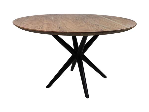 Grote foto eettafel zurich rond 130x75 cm swiss edge acaciahout vraag naar levertijd huis en inrichting eettafels