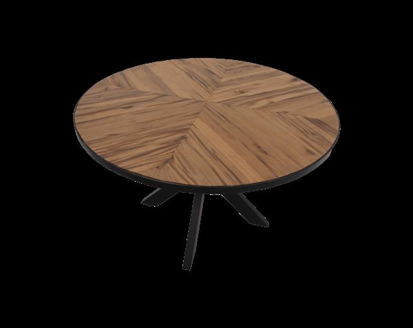Grote foto eettafel baker rond 130x130x77 cm huis en inrichting eettafels