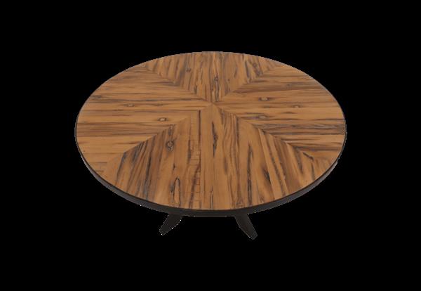 Grote foto eettafel baker rond 130x130x77 cm huis en inrichting eettafels