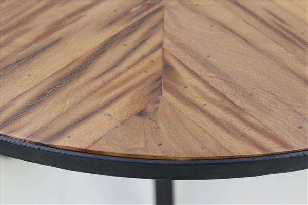 Grote foto eettafel baker rond 130x130x77 cm huis en inrichting eettafels