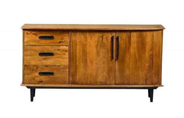 Grote foto dressoir elias 152x80x45 cm mangohout huis en inrichting eettafels