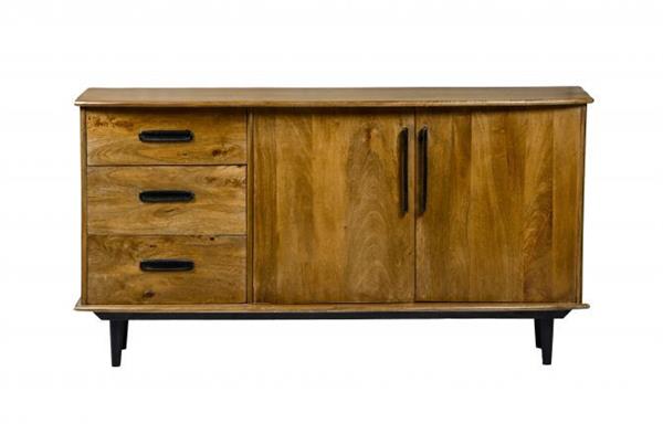 Grote foto dressoir elias 152x80x45 cm mangohout huis en inrichting eettafels