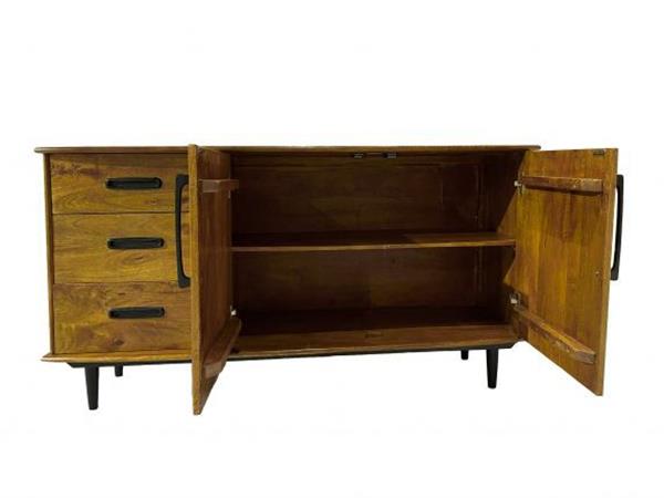 Grote foto dressoir elias 152x80x45 cm mangohout huis en inrichting eettafels