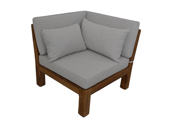 Grote foto tuin loungeset modulair aruba met tafel incl. kussens wit 5 delig sale huis en inrichting eettafels