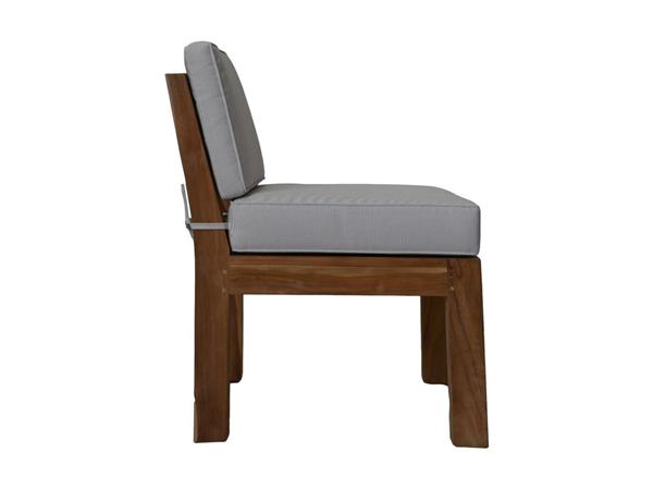 Grote foto tuinstoel aruba incl. kussens 67x68x75 cm witte kussens teak hout huis en inrichting eettafels