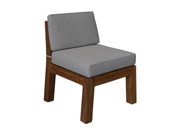 Grote foto tuinstoel aruba incl. kussens 67x68x75 cm witte kussens teak hout huis en inrichting eettafels