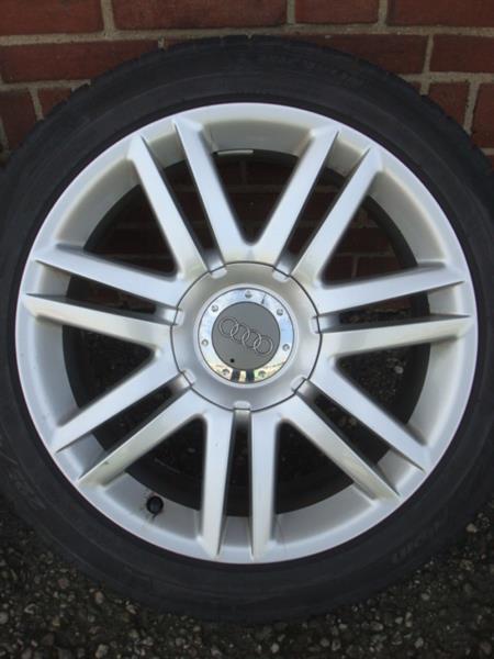 Grote foto 17 inch originele s8 velgen en banden steek 5x112 auto onderdelen banden en velgen