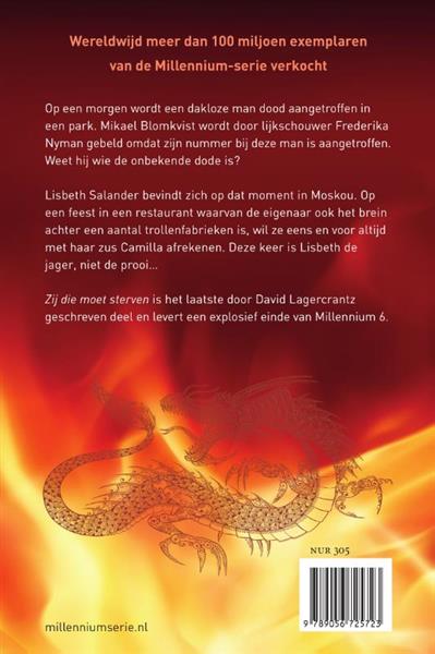 Grote foto zij die moet sterven millennium 6 boeken thrillers