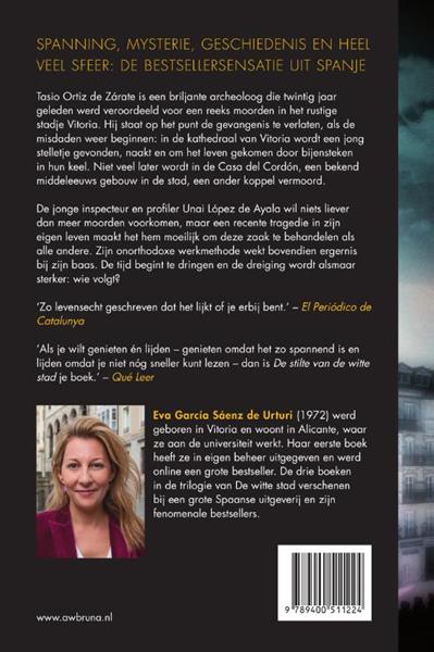 Grote foto de stilte van de witte stad boeken thrillers