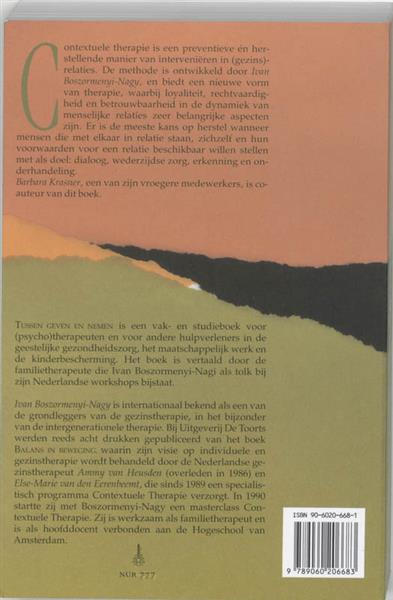 Grote foto tussen geven en nemen boeken psychologie