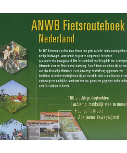 Grote foto fietsrouteboek nederland boeken overige boeken