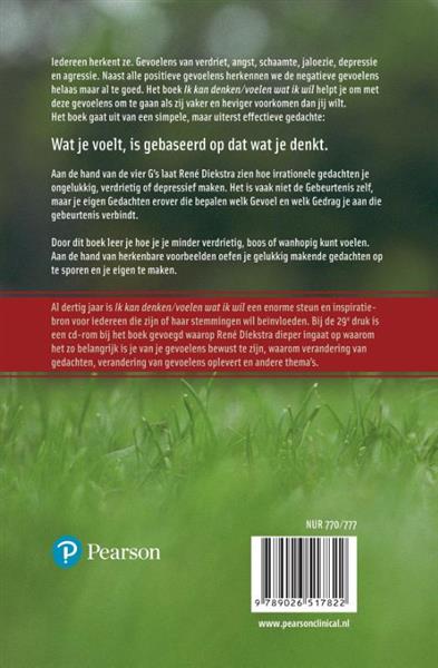 Grote foto ik kan denken voelen wat ik wil boeken psychologie