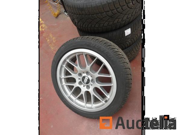 Grote foto 4 velgbanden voor bmw dunlop 245 45 r18 100 v winter agrarisch wielen