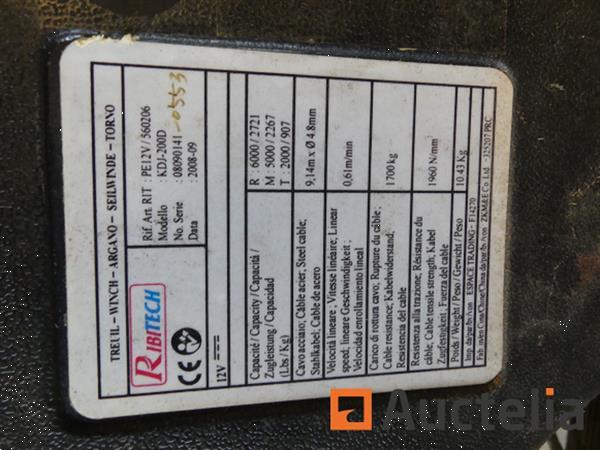 Grote foto ribitech kdg 200d lier doe het zelf en verbouw ijzerwaren en bevestigingsmiddelen