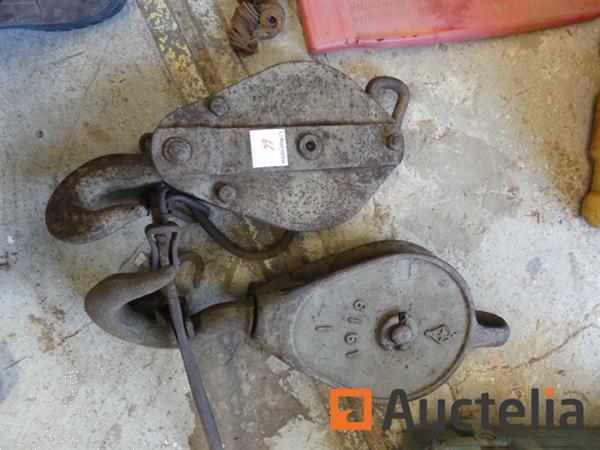 Grote foto 2 katrollen doe het zelf en verbouw gereedschappen en machines