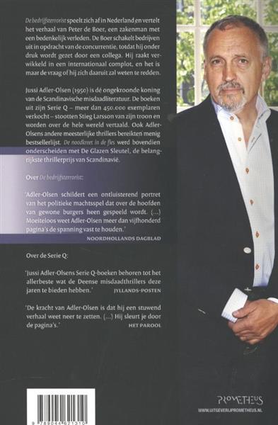 Grote foto de bedrijfsterrorist boeken thrillers