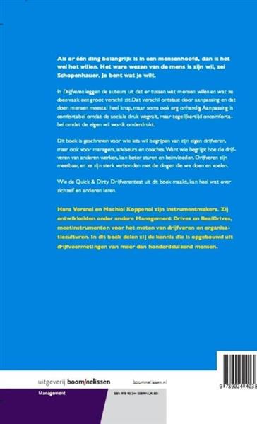 Grote foto drijfveren boeken overige boeken