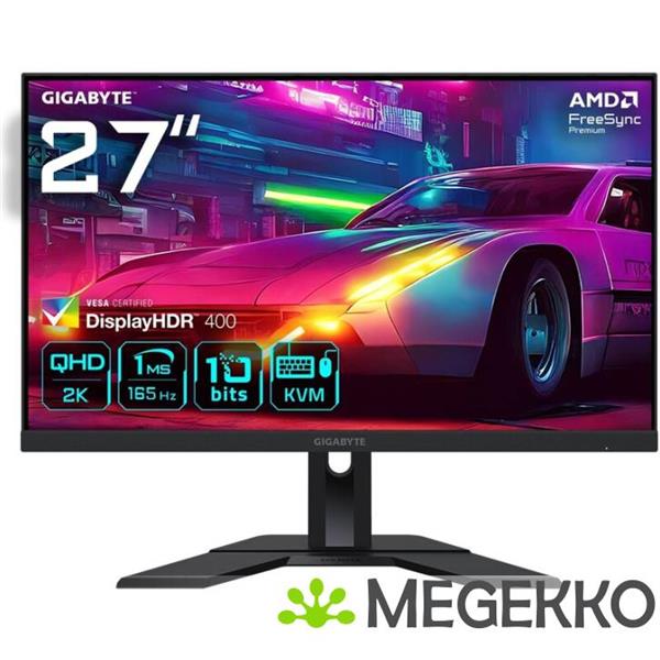 Grote foto gigabyte m27q 27 quad hd 165hz ips gaming monitor computers en software overige computers en software