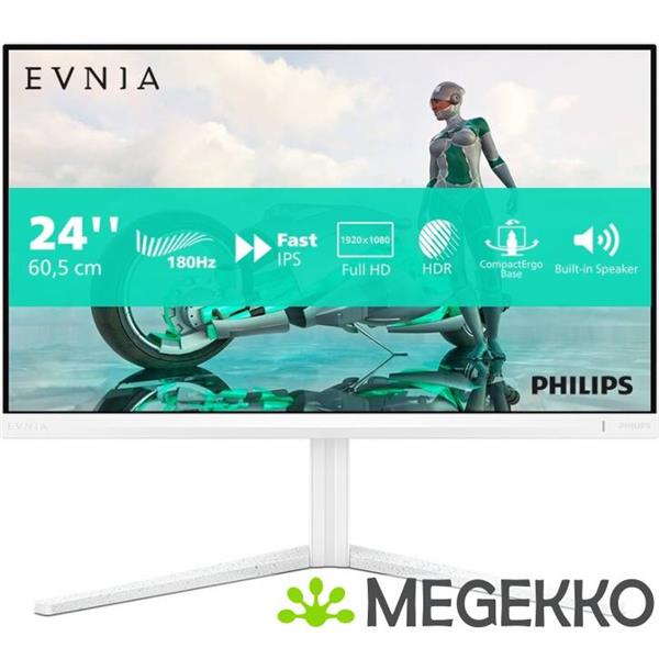 Grote foto philips evnia 24m2n3201a 00 24 full hd 180hz ips monitor computers en software overige computers en software