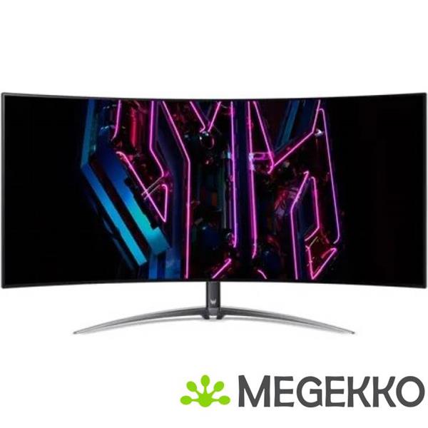 Grote foto acer predator x45bmiiphuzx 45 wide quad hd 240hz oled curved gaming monitor computers en software overige computers en software
