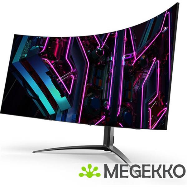 Grote foto acer predator x45bmiiphuzx 45 wide quad hd 240hz oled curved gaming monitor computers en software overige computers en software
