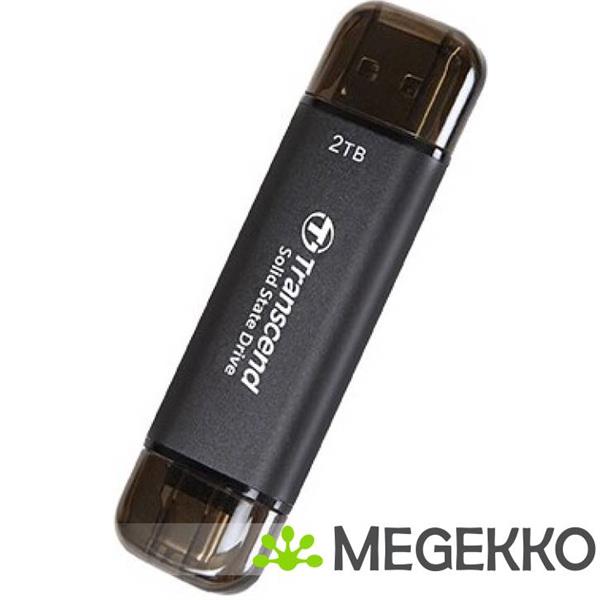 Grote foto transcend ts2tesd310c 2tb usb c usb a computers en software overige computers en software