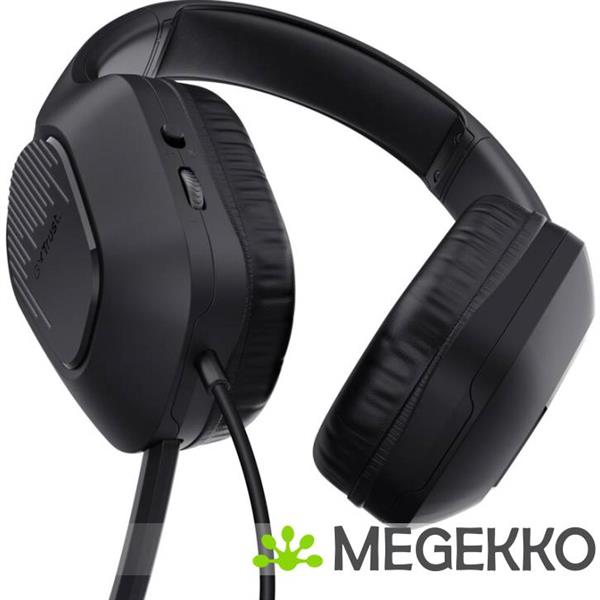Grote foto trust gxt 415 zirox bedrade gaming headset zwart audio tv en foto koptelefoons