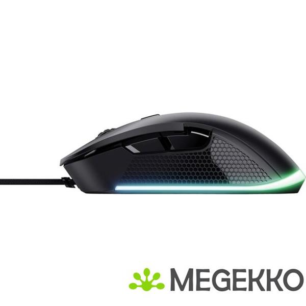 Grote foto trust gxt 922 ybar rgb zwarte gaming muis computers en software overige computers en software