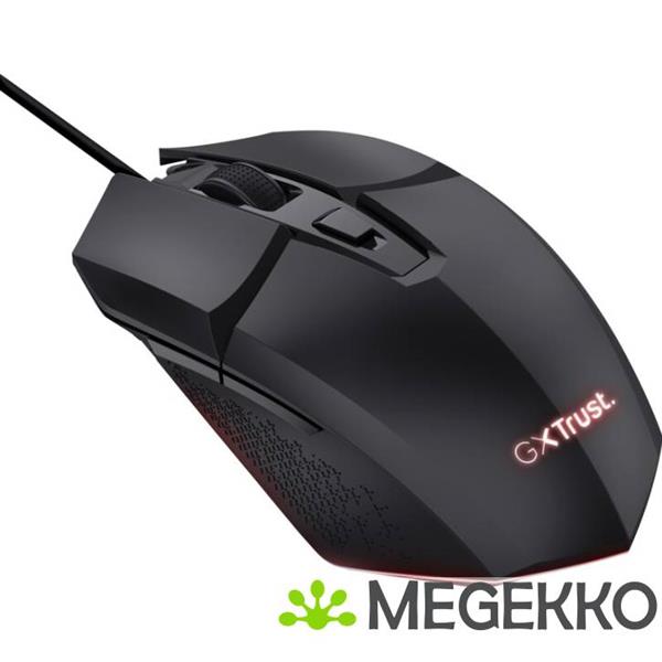 Grote foto trust gxt 109 felox zwarte gaming muis computers en software overige computers en software