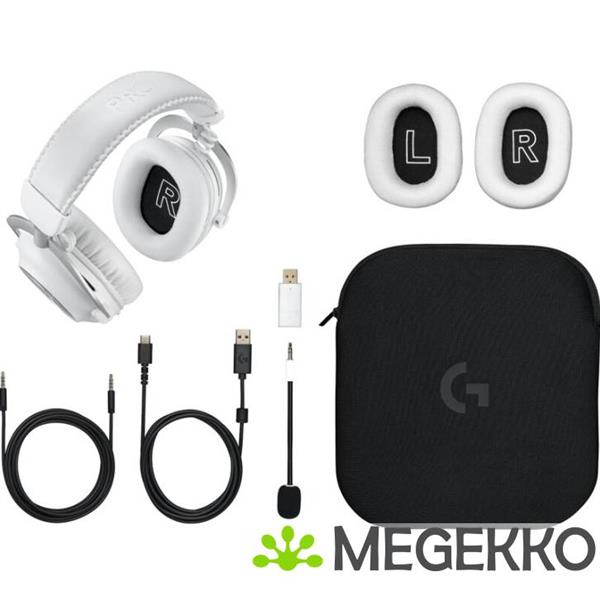 Grote foto logitech g pro x 2 lightspeed wit draadloze gaming headset audio tv en foto koptelefoons