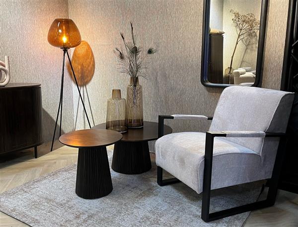 Grote foto fauteuil leon feel me 1 wit actie huis en inrichting eettafels
