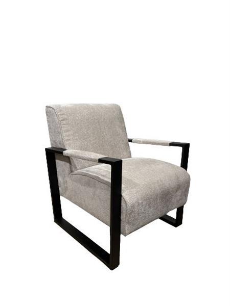Grote foto fauteuil leon feel me 1 wit actie huis en inrichting eettafels