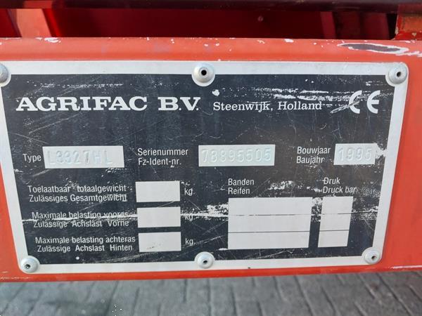 Grote foto agrifac za 3327 hl zelfrijdende veldspuit agrarisch onkruidbestrijding