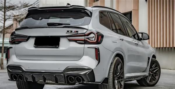 Grote foto dit betreft een bmw x3m f97 lci carbon diffuser auto onderdelen tuning en styling