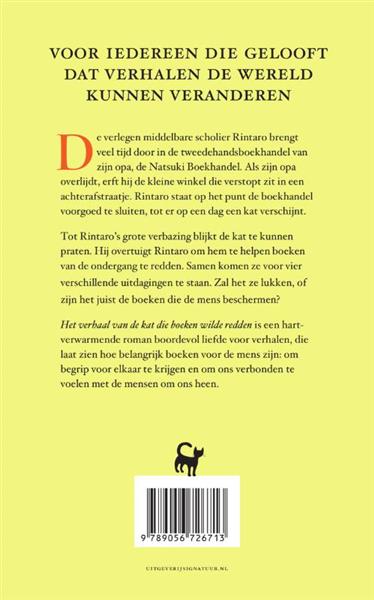 Grote foto het verhaal van de kat die boeken wilde redden boeken overige boeken