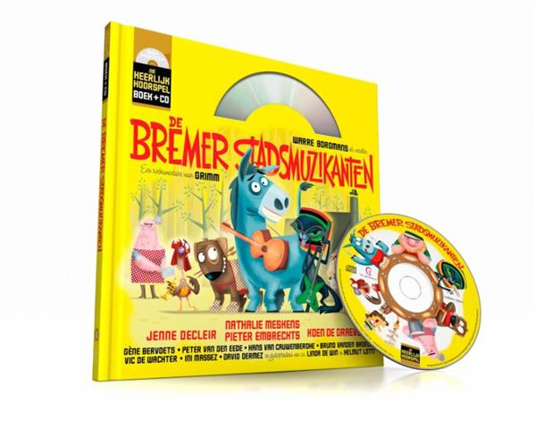 Grote foto de bremer stadsmuzikanten heerlijke hoorspelen 6 boeken jeugd 13 jaar en ouder